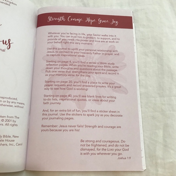 Strong and Courageous Journal with 1000 Trivia Facts About The Bible Bundle - Picture 16 of 16